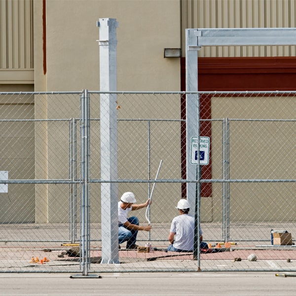 how long can i rent the temporary fence for my work site or event in Exline